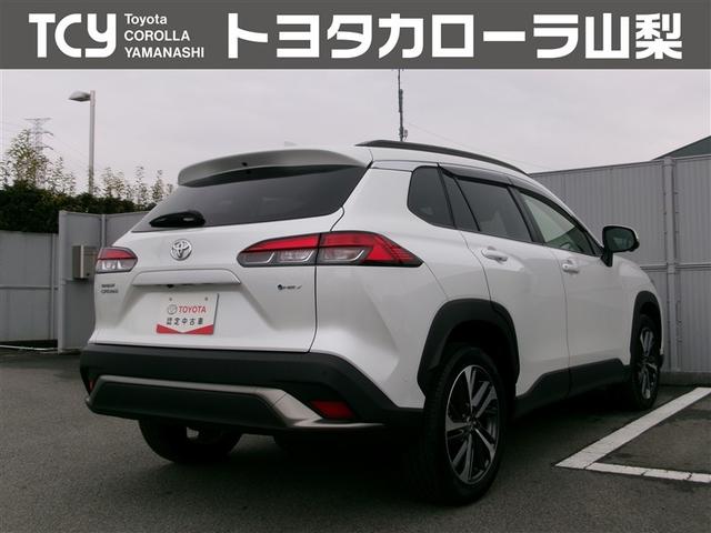 カローラクロス ハイブリッド　Ｚ　サンルーフ　衝突被害軽減システム　フルセグ　メモリーナビ　ドラレコ　バックカメラ　ＥＴＣ　ＬＥＤヘッドランプ　スマートキー　ハイブリッド　記録簿　オートクルーズコントロール（4枚目）