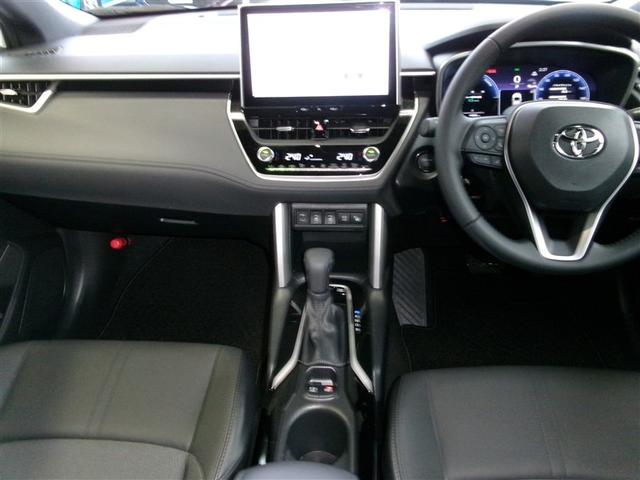 カローラクロス ハイブリッド　Ｚ　サンルーフ　衝突被害軽減システム　フルセグ　メモリーナビ　ドラレコ　バックカメラ　ＥＴＣ　ＬＥＤヘッドランプ　スマートキー　ハイブリッド　記録簿　オートクルーズコントロール（12枚目）