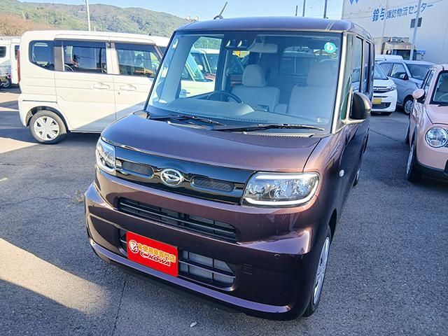 タント Ｘ　４ＷＤ　両側スライドドア　クリアランスソナー　レーンアシスト　衝突被害軽減システム　オートライト　ＬＥＤヘッドランプ　スマートキー　電動格納ミラー　シートヒーター　ベンチシート　ＣＶＴ（4枚目）