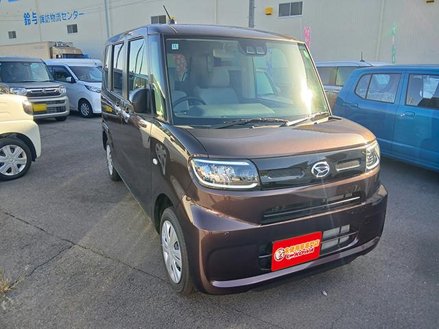 タント Ｘ　４ＷＤ　両側スライドドア　クリアランスソナー　レーンアシスト　衝突被害軽減システム　オートライト　ＬＥＤヘッドランプ　スマートキー　電動格納ミラー　シートヒーター　ベンチシート　ＣＶＴ（6枚目）