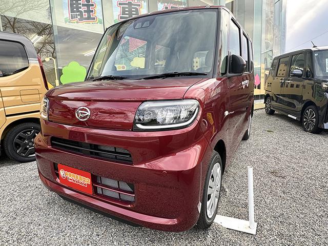 タント Ｌ　４ＷＤ　届出済未使用車　両側スライドドア　クリアランスソナー　衝突被害軽減システム　ＬＥＤヘッドランプ　スマートキー　アイドリングストップ　電格ミラー　ＣＶＴ　盗難防止　ＡＢＳ　ＥＳＣ　衝突安全ボディ（2枚目）