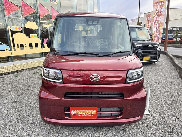 タント Ｌ　４ＷＤ　届出済未使用車　両側スライドドア　クリアランスソナー　衝突被害軽減システム　ＬＥＤヘッドランプ　スマートキー　アイドリングストップ　電格ミラー　ＣＶＴ　盗難防止　ＡＢＳ　ＥＳＣ　衝突安全ボディ（3枚目）