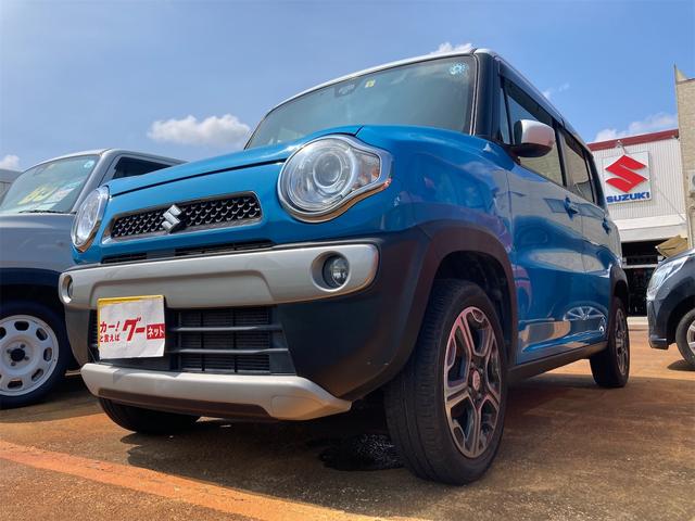 ハスラー X セキュリティ スマートキープッシュスタート フルタイム4WD フルフラットシート 横滑り防止システム パワーステアリング パワーウィンドー ベンチシート 前席シートヒーター キーフリー 衝突安全ボディ(2枚目)