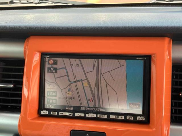 ハスラー Ｇターボ　４ＷＤ　ナビ　ＴＶ　衝突被害軽減システム　スマートキー　アイドリングストップ　電動格納ミラー　シートヒーター　ベンチシート　ＣＶＴ　盗難防止システム　ＡＢＳ　ＥＳＣ　アルミホイール　衝突安全ボディ（4枚目）