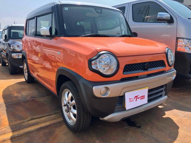 ハスラー Ｇターボ　４ＷＤ　ナビ　ＴＶ　衝突被害軽減システム　スマートキー　アイドリングストップ　電動格納ミラー　シートヒーター　ベンチシート　ＣＶＴ　盗難防止システム　ＡＢＳ　ＥＳＣ　アルミホイール　衝突安全ボディ（17枚目）