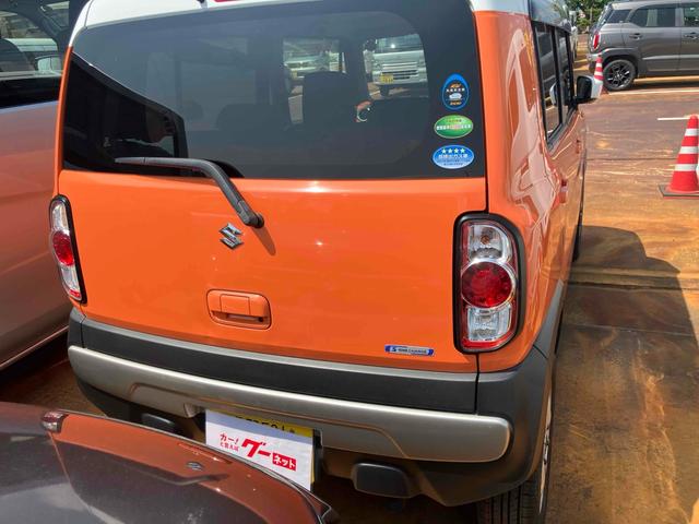 ハスラー Ｇターボ　４ＷＤ　ナビ　ＴＶ　衝突被害軽減システム　スマートキー　アイドリングストップ　電動格納ミラー　シートヒーター　ベンチシート　ＣＶＴ　盗難防止システム　ＡＢＳ　ＥＳＣ　アルミホイール　衝突安全ボディ（24枚目）