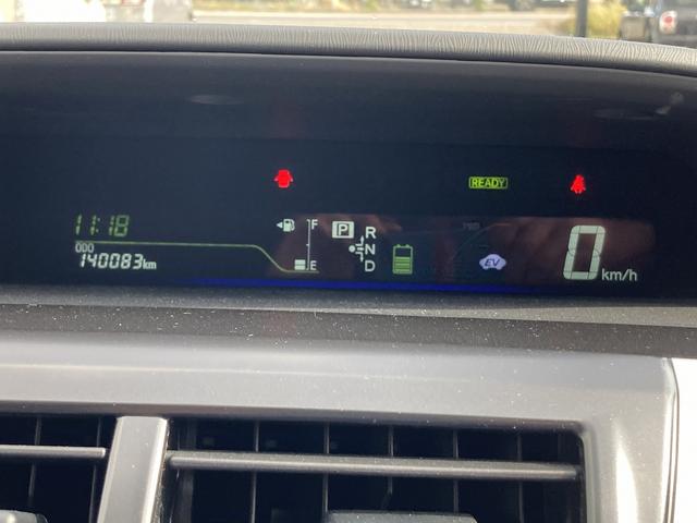 プリウスアルファ G Sキー ETC ナビ フルセグ CD DVD Bluetooth Bカメラ フォグ アルミ(17枚目)
