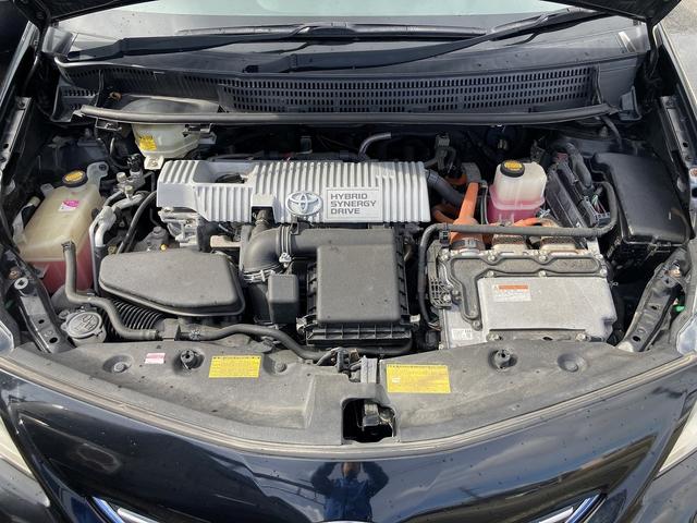 プリウスアルファ G Sキー ETC ナビ フルセグ CD DVD Bluetooth Bカメラ フォグ アルミ(37枚目)