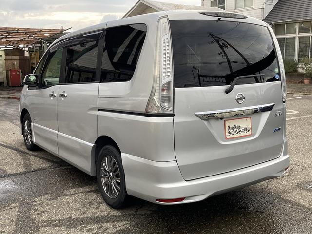 セレナ ハイウェイスター S-ハイブリッド Sキー istop ナビ フルセグ CD DVD Bluetooth Bカメラ フォグ HID アルミ エアロ 片側Pスラ(13枚目)