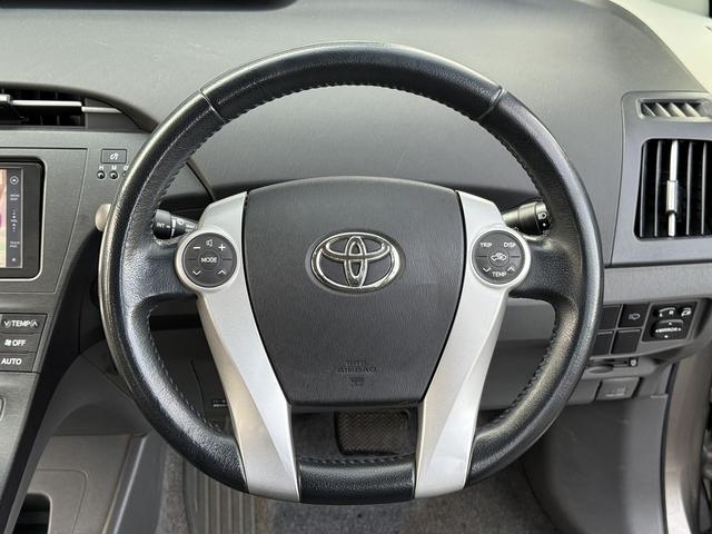 プリウス Ｓ　ＬＥＤエディション　自社　ローン　対応　ｉｓｔｏｐ　Ｓキー　ＥＴＣ　ナビ　　ワンセグ　ＣＤ　ＤＶＤ　Ｂｌｕｅｔｏｏｔｈ　ＬＥＤ　アルミ（21枚目）