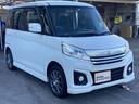 スペーシアカスタム GSターボ ターボ Sキー Pスタート istop ナビ フルセグ CD DVD Bluetooth フォグ アルミ 両Pスラ(8枚目)