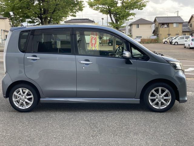 ムーヴ カスタム　Ｘ　ＳＡ　Ｓキー　ｉｓｔｏｐ　ナビ　ワンセグ　ＣＤ　ＤＶＤ　フォグ　ＨＩＤ　アルミ　エアロ（9枚目）