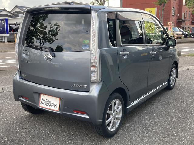 ムーヴ カスタム　Ｘ　ＳＡ　Ｓキー　ｉｓｔｏｐ　ナビ　ワンセグ　ＣＤ　ＤＶＤ　フォグ　ＨＩＤ　アルミ　エアロ（10枚目）
