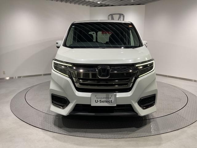 ステップワゴンスパーダ スパーダ・クールスピリットホンダセンシング　純正ドライブレコーダー前後あり　サイドエアバック　スマートキ　左右電動スライドドア　バックモニタ　Ｗエアコン　地ＴＶ　ナビ＆ＴＶ　三列シート　助手席エアバッグ　ＡＡＣ　横滑り防止機能　ターボ車　ＡＢＳ（4枚目）