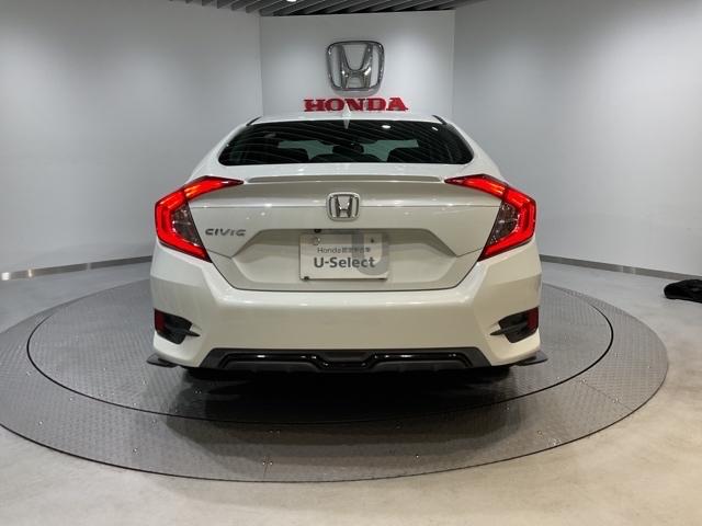 シビック セダンホンダセンシング ドラレコ LEDヘッド 前席シートヒーター スマートキー クルーズコントロール ターボ DVD再生 サイドエアバック ETC ESC ナビTV オートエアコン エアバッグ(6枚目)