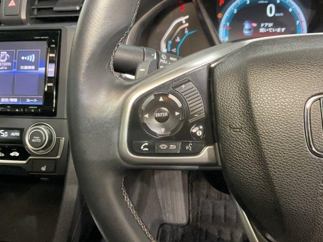 シビック セダンホンダセンシング ドラレコ LEDヘッド 前席シートヒーター スマートキー クルーズコントロール ターボ DVD再生 サイドエアバック ETC ESC ナビTV オートエアコン エアバッグ(30枚目)