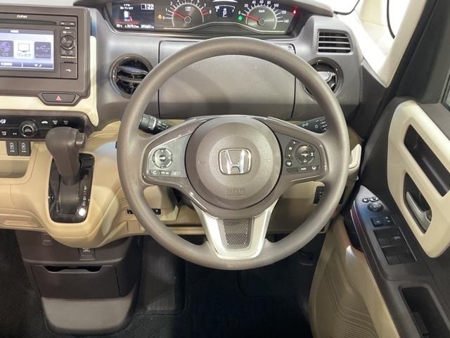 N-BOX G・Lホンダセンシング 【いまコレ+】新品フロアマット W電動ドア レーダブレーキ Aストップ カーテンエアバック ESC キーフリーシステム LEDライト ワンセグ バックM スマートキー クルコン ETC 両席エアバック(14枚目)