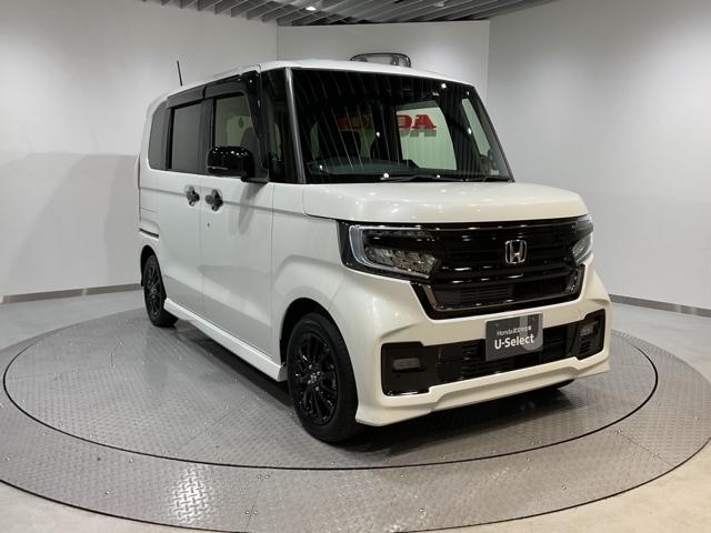 N-BOXカスタム L サイドエアバッグ ナビTV Aストップ シートヒータ キーフリーシステム LEDライト リアカメ クルーズコントロール AC DVD視聴可能 スマキー ETC 横滑り防止 フルセグTV ABS(9枚目)