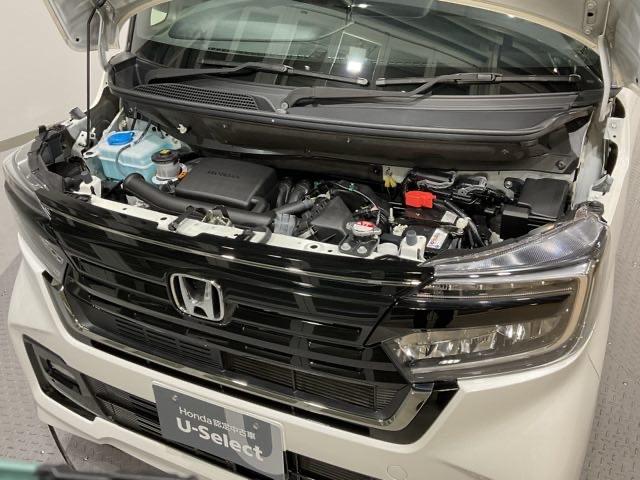 N-BOXカスタム L サイドエアバッグ ナビTV Aストップ シートヒータ キーフリーシステム LEDライト リアカメ クルーズコントロール AC DVD視聴可能 スマキー ETC 横滑り防止 フルセグTV ABS(36枚目)