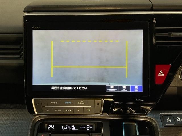 ステップワゴンスパーダ スパーダホンダセンシング 盗難防止 助手席エアバッグ Wパワスラ 地デジ LEDライト 横滑り防止システム オートエアコン リアカメラ ドライブレコーダー装着車 ナビ&TV 三列シート ETC付(25枚目)