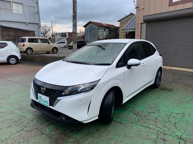 ノート Ｘ　ＦＯＵＲ　メーカーナビ　アラウンドビューモニター　プロパイロット　充電器　衝突軽減装置　ＥＴＣ２．０　メーカー保障継承渡（7枚目）