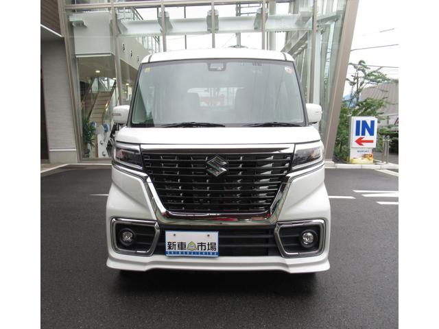 スペーシアカスタム ハイブリッドXSターボ ナビ(CD・DVD・Bluetooth・TVフルセグ)、全方位カメラ、ETC、運転席シートヒーター、両側スライドドア、パークディスタンスコントロール、クルーズコントロール、衝突軽減ブレーキ(2枚目)