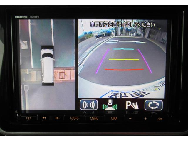 スペーシアカスタム ハイブリッドXSターボ ナビ(CD・DVD・Bluetooth・TVフルセグ)、全方位カメラ、ETC、運転席シートヒーター、両側スライドドア、パークディスタンスコントロール、クルーズコントロール、衝突軽減ブレーキ(12枚目)