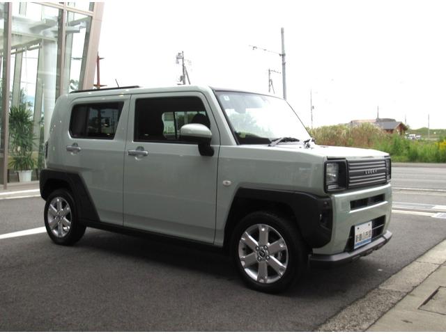 タフト G 衝突軽減ブレーキ・パークディスタンスコントロール・アイドリングストップ・シートヒーター・電動格納ドアミラー・プッシュスタート・オートエアコン・オートライト・LEDヘッドライト(6枚目)