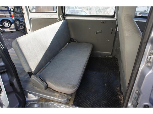 ミニキャブバン ＣＤ　ＣＤハイルーフ　５速マニュアル　パートタイム４ＷＤ（２ＷＤ切替式）　ルーフラック付き　タイミングベルト交換済み　記録簿数枚（7枚目）