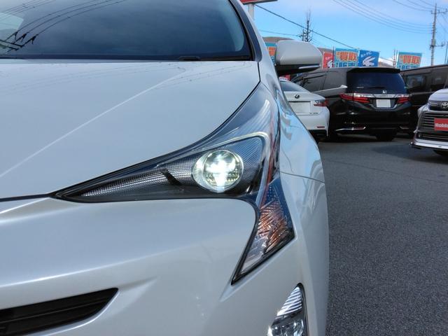 プリウス Sツーリングセレクション ワンオーナー・純正ナビ・バックカメラ・ETC・黒レザーシート・シートヒーター(23枚目)