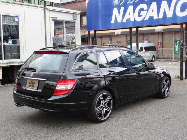 Ｃクラスステーションワゴン Ｃ２００　ＣＧＩブルーエフィシェンシーワゴン　５ＡＴ　キーレス　前席パワーシート　クルーズコントロール　フォグランプ　純正ナビ　フルセグＴＶ　ドラレコ　レーダー探知機　バックカメラ　ＥＴＣ　ＡＭＧアルミホイール　オートライト（8枚目）