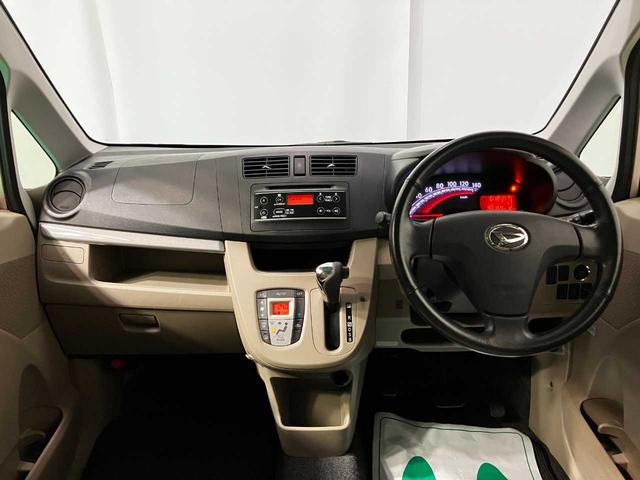 ムーヴ X ミュージックサーバー CD スマートキー アイドリングストップ オートエアコン オートライト 純正14AW 電動格納ミラー(5枚目)