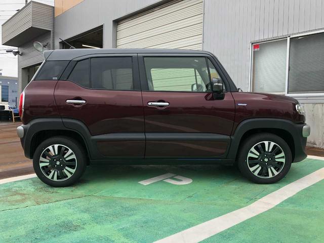 クロスビー ハイブリッドＭＺ　ブラウンアクセントパッケージ　４ＷＤ　Ｂｌｕｅｔｏｏｔｈ　メモリーナビ　全方位カメラ　コーナーセンサー　アイドリングストップ　衝突被害軽減ブレーキ　オートライト　スマートキー（21枚目）