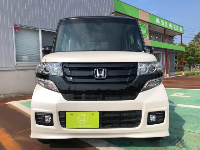 N-BOXカスタム 2トーンカラースタイル G・ターボLパッケージ メモリーナビ Bluetooth 後席モニター 両側電動スライドドア バックカメラ ETC LEDライト ベンチシート チップアップシート スマートキー(8枚目)