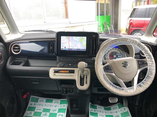 ワゴンＲスマイル ハイブリッドＸセーフティプラスパッケージ装着車　全方位モニター付きメモリーナビ　Ｂｌｕｅｔｏｏｔｈ　両側電動スライドドア　衝突被害軽減ブレーキ　Ｓヒーター　ＥＴＣ　クルーズコントロール　ドライブレコーダー　ＬＥＤヘッドライト　コーナーセンサー（6枚目）