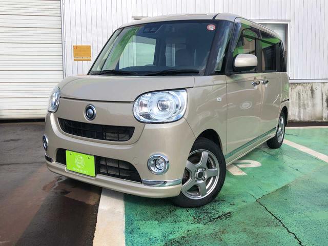 ムーヴキャンバス Gメイクアップ SAIII 4WD 社外ナビ Bluetooth 両側電動スライドドア ドライブレコーダー バックカメラ 衝突被害軽減ブレーキ オートライト アイドリングストップ ベンチシート 盗難防止装置 スマートキー 4WD(2枚目)