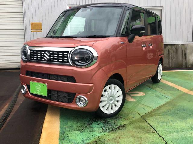 ワゴンＲスマイル ハイブリッドＸ　Ｂｌｕｅｔｏｏｔｈ　全方位カメラ　両側電動スライドドア　ＬＥＤヘッドライト　衝突被害軽減ブレーキ　コーナーセンサー　シートヒーター　ＥＳＣ　オートライト　スマートキー　アイドリングストップ（2枚目）