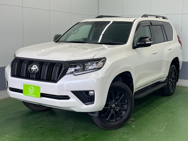 ランドクルーザープラド TX Lパッケージ マットブラックエディション 4WD サンルーフ ルーフレール 全方位モニター ETC2.0 純正メモリナビ Bluetooth USB Aクルコン 本革 Sヒーター Sクーラー スマートキー フォグ オートLEDライト(2枚目)