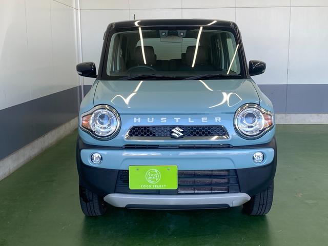 ハスラー タフワイルド 4WD CDプレイヤー USB接続 CD再生 シートヒーター ベンチシート フルフラット アイドリングストップ 衝突軽減ブレーキ スマートキー プッシュスタート 盗難防止装置 フォグ オートHID(3枚目)