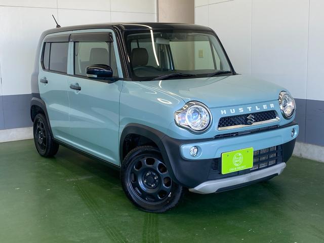 ハスラー タフワイルド 4WD CDプレイヤー USB接続 CD再生 シートヒーター ベンチシート フルフラット アイドリングストップ 衝突軽減ブレーキ スマートキー プッシュスタート 盗難防止装置 フォグ オートHID(4枚目)