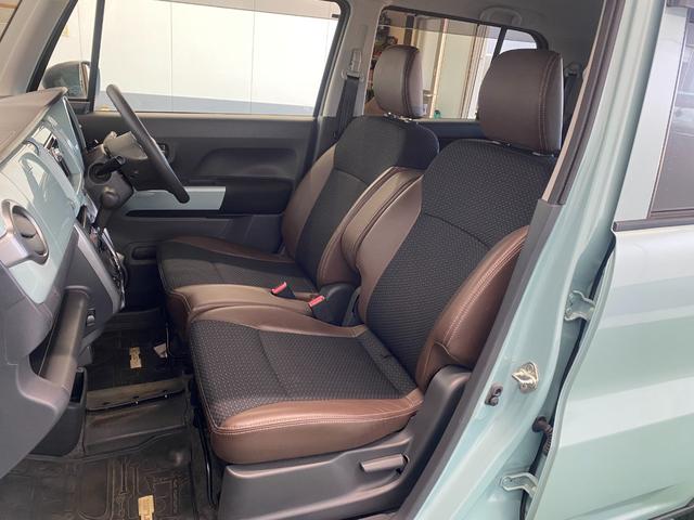 ハスラー タフワイルド 4WD CDプレイヤー USB接続 CD再生 シートヒーター ベンチシート フルフラット アイドリングストップ 衝突軽減ブレーキ スマートキー プッシュスタート 盗難防止装置 フォグ オートHID(11枚目)