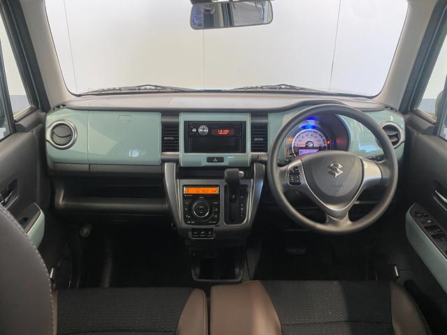 ハスラー タフワイルド 4WD CDプレイヤー USB接続 CD再生 シートヒーター ベンチシート フルフラット アイドリングストップ 衝突軽減ブレーキ スマートキー プッシュスタート 盗難防止装置 フォグ オートHID(14枚目)