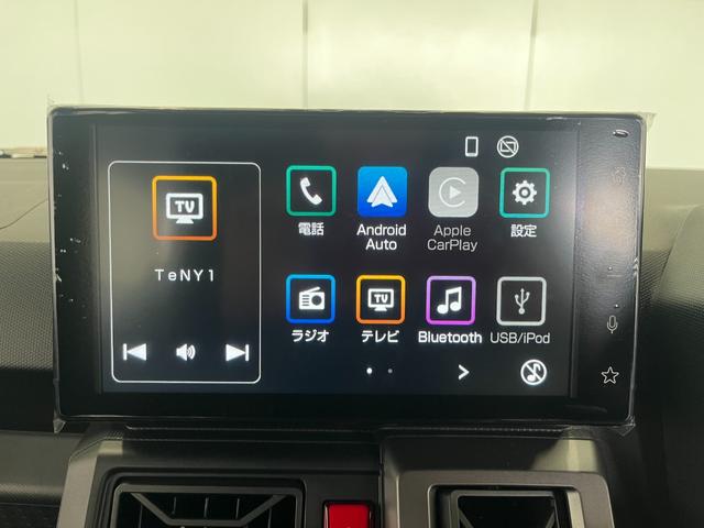 ディスプレイオーディオを装着しています。Ｂｌｕｅｔｏｏｔｈ（ブルートゥース）・ＵＳＢ接続／フルセグ視聴など使用できます。