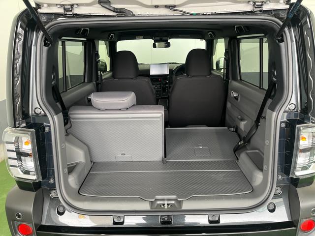 使用用途によって左右のシートが片側ずつ倒せます。