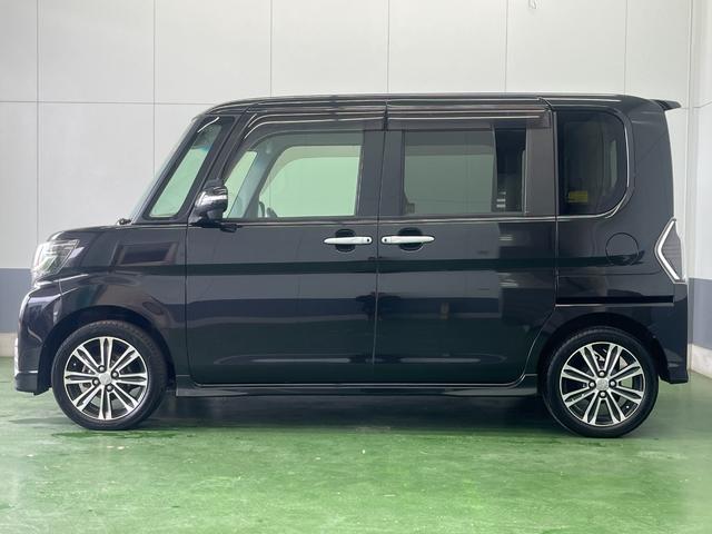 タント カスタムRS トップエディションSAIII 4WD ターボ 両側電動スライドドア バックモニター 純正SDナビ Bluetooth CD DVD フルセグTV スマートキー アイドリングストップ 衝突軽減ブレーキ ベンチシート フォグ LED(9枚目)
