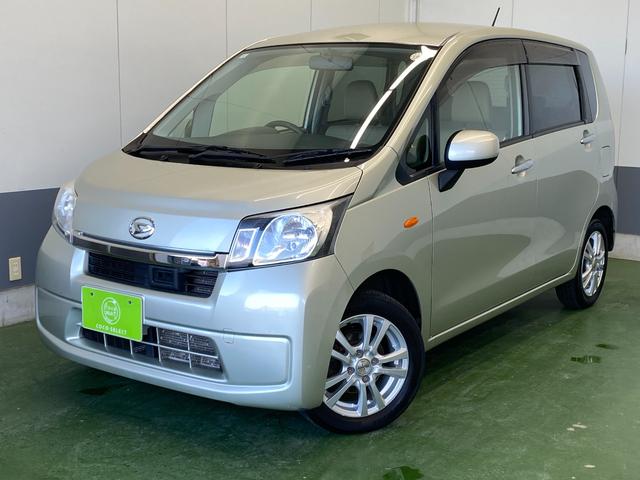 ムーヴ L SA 4WD CDプレイヤー AUX接続 キーレス アイドリングストップ 衝突軽減ブレーキ 社外14インチアルミホイール 盗難防止装置 エアコン パワーウィンドウ 電動格納ドアミラー(2枚目)