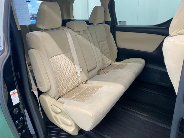 ヴェルファイア 2.5X 4WD 3列 両電スラ 後席モニター ETC 社外SDナビ Bluetooth CD DVD フルセグTV クルコン スマートキー Aストップ ウォークスルー フルフラット フォグ オートLED(12枚目)