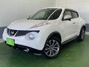 ジューク １６ＧＴ　ＦＯＵＲ　プレミアムホワイトパッケージ　４ＷＤ　ターボ　バックモニター　ＥＴＣ　純正ＨＤＤナビ　ＣＤ　ＤＶＤ　フルセグＴＶ　ハーフレザーシート　シートヒーター　寒冷地仕様　盗難防止装置　フォグ　オートライト（2枚目）