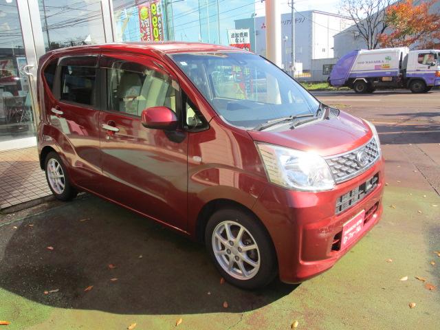 ムーヴ X SAII 衝突被害軽減ブレーキ ブルートゥースナビ バックカメラ ETC ステアリングスイッチ チルトステアリング プッシュスタート 14インチアルミ オートエアコン オートライト(7枚目)