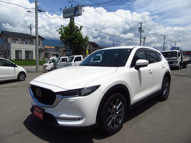 ＣＸ－５ ＸＤ　エクスクルーシブモード　４ＷＤ　ナビ　バックカメラ　本革シート　前席シートヒーター　電動シート　シートエアコン　ＬＥＤライト　クルーズコントロール　レーンアシスト　クリアランスソナー　電動リアゲート　ｉ－ｓｔｏｐ　アルミ（2枚目）